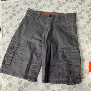 Wrangler Flex Sz 8 Gray Cargo Pants